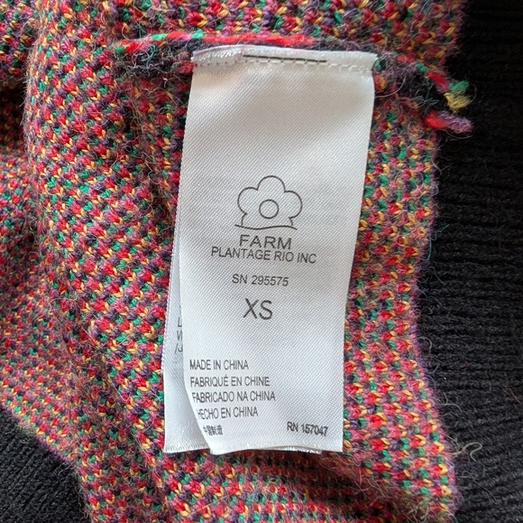 Farm Rio Rainbow Leopard Cardigan - Picture 7 of 11